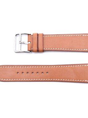 Hermes Simple Tour Leather Apple Watch Bracelet Strap Brown